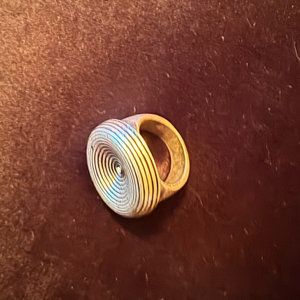 Silver Spiral Ring
